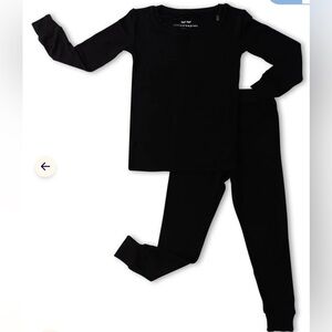 Little Sleepies Bamboo 2 pc Pajama Set in Black